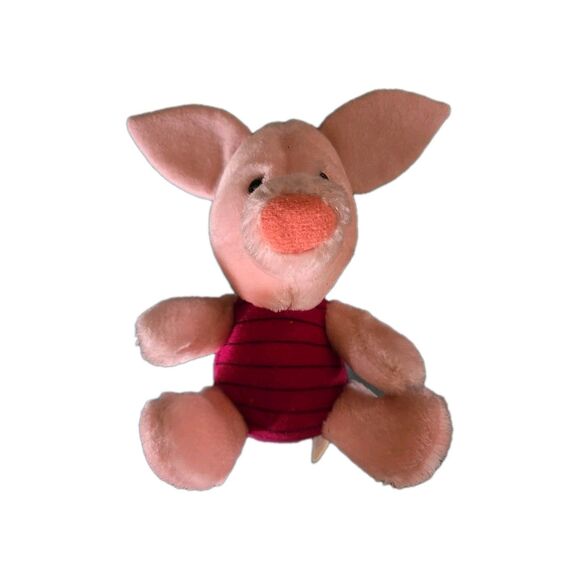 Walt Disney Sears Winnie The Pooh Piglet Plush 5 Inches Pre-owned Stuffed Animal - Picture 1 of 6